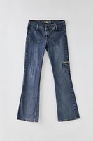 Vintage Y2K l.e.i. Cargo Flared Jean