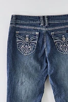 Vintage Angel Gem Flared Jean