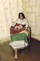 Slowtide X Bob Marley Judah Tapestry Throw Blanket