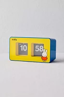 Miffy + Retrospekt Colorblock Flip Clock