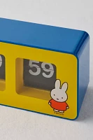 Miffy + Retrospekt Colorblock Flip Clock