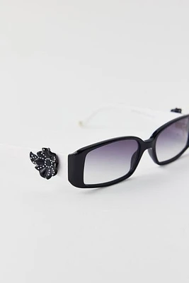 Vintage Versace Flower Sunglasses