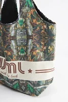 Wish Me Luck Camo Tote Bag