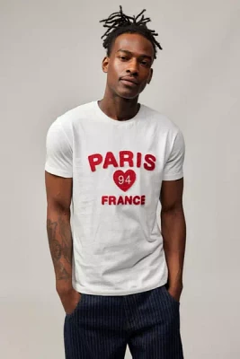 UO White Paris Tee