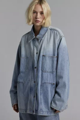 One Teaspoon Blue Tobacco Denim Shirt Jacket