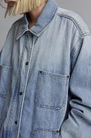 One Teaspoon Blue Tobacco Denim Shirt Jacket