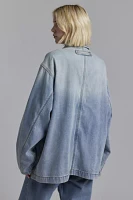 One Teaspoon Blue Tobacco Denim Shirt Jacket