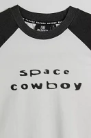 The Ragged Priest Space Cowboy Graphic Short Sleeve Baseball Tee