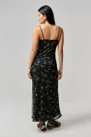 UO Floral Mesh Maxi Dress