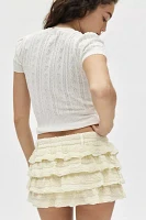 Lioness Match Point Ruffle Mini Skort