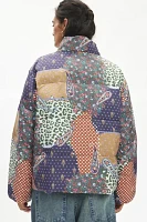 BDG Ola Patchwork Printed Puffer Jacket