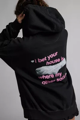 Sabrina Carpenter Graphic Zip-Up Hoodie Sweatshirt