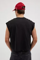 BDG Grayson Solid Cutoff Muscle Tee