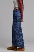 Basic Pleasure Mode Evie Graphic Print Midi Skirt