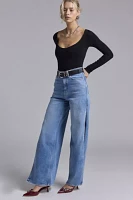 Tommy Jeans Claire High Rise Wide Leg Side-Split Jean