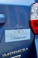 A Shop Of Things Delusional Car Bumper Magnet