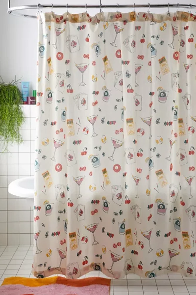 Vegas Baby Shower Curtain