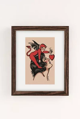 Jessica O. Love Is Evil Art Print