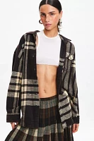 BDG Dani Oversized Flannel Shirt