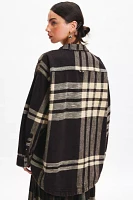 BDG Dani Oversized Flannel Shirt