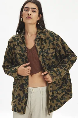 BDG Dani Oversized Flannel Shirt