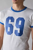 BDG Varsity Slim Fit Ringer Tee