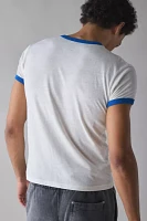 BDG Varsity Slim Fit Ringer Tee