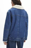 Levi’s® Piled Fleece Denim Flight Jacket