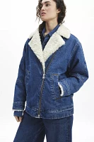 Levi’s® Piled Fleece Denim Flight Jacket