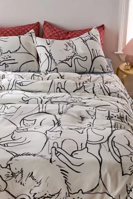 Cat Lady Duvet Cover