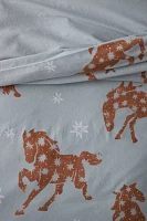 Roan Ponies Duvet Cover