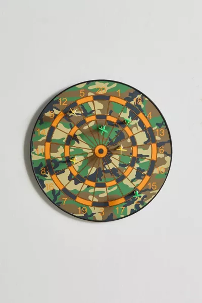 Camo Magnetic Dart Board Game