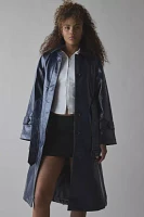 Hosbjerg Ray Tori Faux Leather Trench Coat