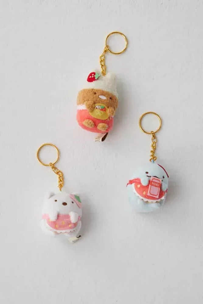 Sumikkogurashi San-X Original Strawberry Series Blind Box Plushie Keychain