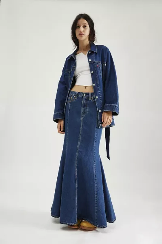 Levi's® Mermaid Denim Maxi Skirt