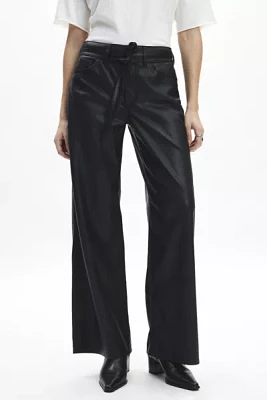 Levi's® XL Straight Tie Waist Faux Leather Pant