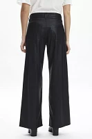 Levi's® XL Straight Tie Waist Faux Leather Pant