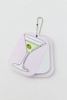 A Shop Of Things Martini Mirror Keychain