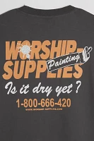 WORSHIP SUPPLIES Dry Paint Graphic Tee