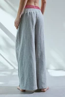 Out From Under Hoxton Layered Boxer Wide Leg Sweatpant