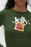 BDG Jelly Graphic Too Perfect Long Sleeve Tee