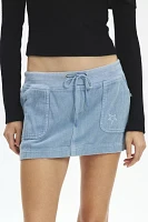 BDG Mel Sporty Corduroy Micro Mini Skirt