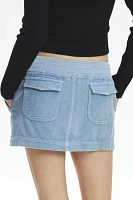 BDG Mel Sporty Corduroy Micro Mini Skirt