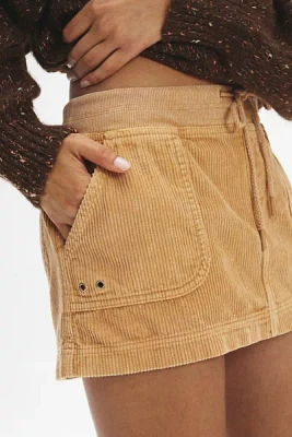 BDG Mel Sporty Corduroy Micro Mini Skirt