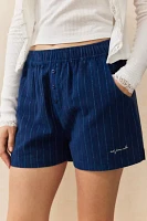 Out From Under Navy Pinstripe Boxer