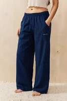 Out From Under Pinstripe Straight-Leg Jogger Sweatpant