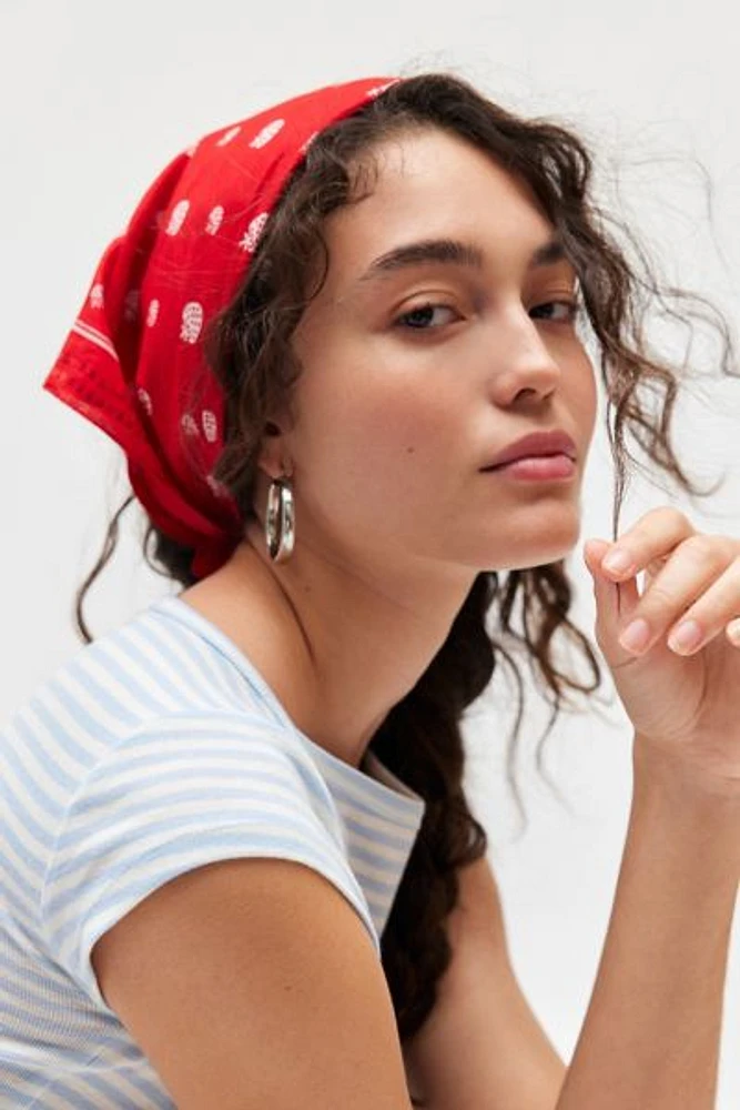 Strawberry Sequin Bandana