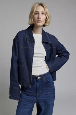 BDG Sasha Boxy Denim Dad Jacket