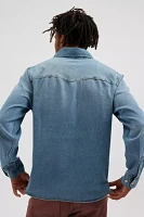 BDG Cactus Wash Denim Western Shirt