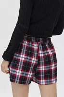 Urban Renewal Remnants Made LA Flannel Button Front Boxer Short